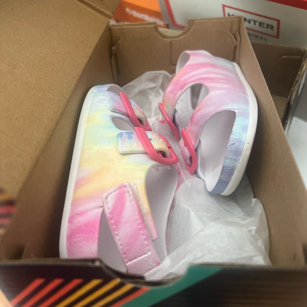 Girl sketcher sandals size 8 worn once